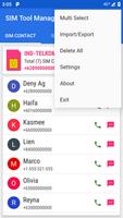 SIM Tool Manager اسکرین شاٹ 1