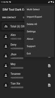 SIM Tool Dark Edition اسکرین شاٹ 1
