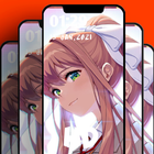 Monika DDLC wallpaper HD 4k icon