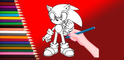 Soni Coloring The Hedgehog syot layar 3