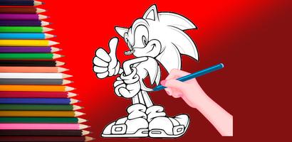 Soni Coloring The Hedgehog syot layar 2