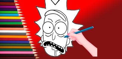 Rick Coloring and Morty syot layar 1