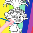 Trolls Coloring World Tour