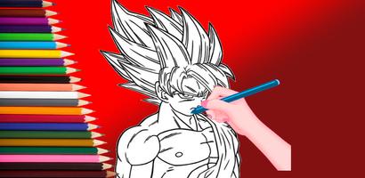 Ultra Instinct Coloring Book 스크린샷 2