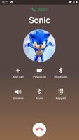 Call Prank for Sonic ảnh chụp màn hình 1