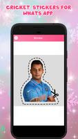 برنامه‌نما Cricket Sticker For Whatsapp عکس از صفحه