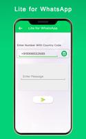 Lite For Whatsapp 2019 New الملصق