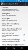 برنامه‌نما [TRIAL] Quick Arc Launcher عکس از صفحه
