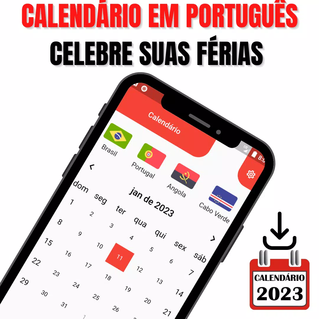 Calendário 2023: app traz todos os feriados e dias de folga do ano