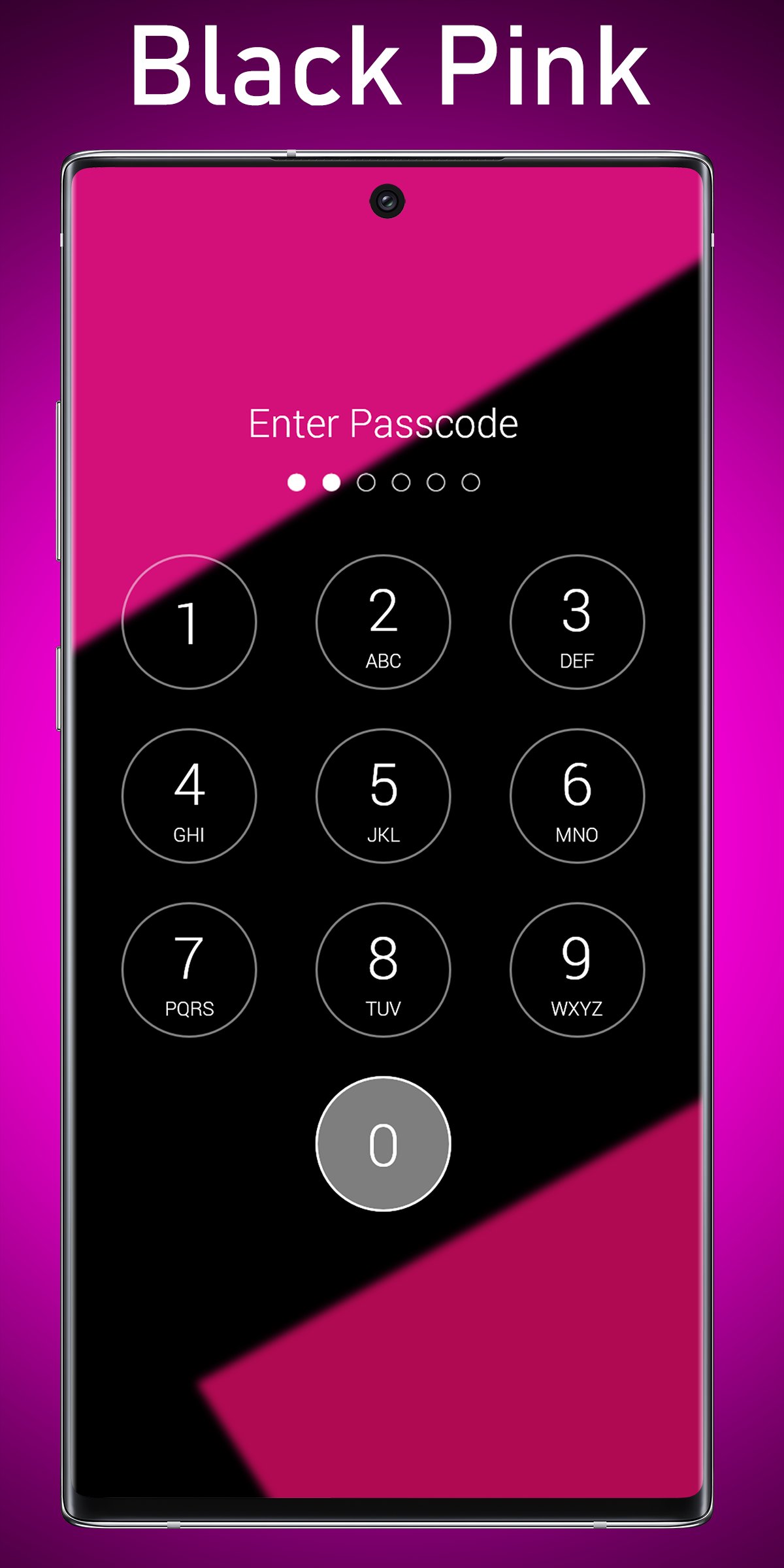 Android ndirme I in Black Pink Lock Screen Wallpapers APK