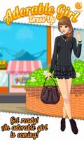 Adorable Girl Dress Up Affiche