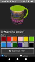 3D Mug Mockup Designer capture d'écran 2