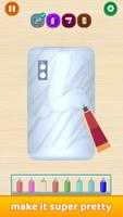 DIY Phone Case Maker - Spray Painting Game تصوير الشاشة 1