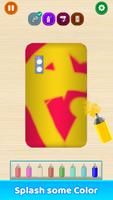 DIY Phone Case Maker - Spray Painting Game تصوير الشاشة 2
