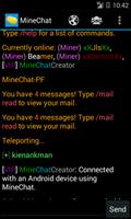 MineChat Lite الملصق