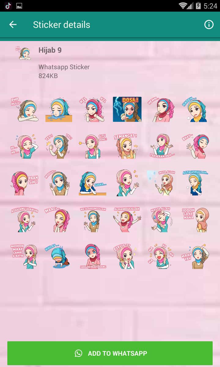 Hijab Sticker Whatsapp For Android Apk Download