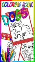 Coloring Book - Cute Dogs постер