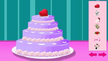 เกมเค้กแต่งงาน - เกมสาว ภาพหน้าจอ 3