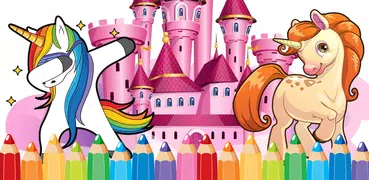 ﻿Unicorn Coloring Book