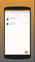 Kemetium Message App captura de pantalla 2