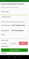Aplikasi Survei Pariwisata スクリーンショット 1