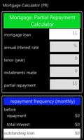 Partial Repayment Calculator screenshot 2
