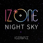 아이즈원 : 밤하늘 - 카카오톡 테마 아이콘