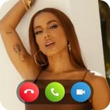 Anitta chamada de vídeo falsa