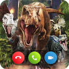 Jurassic World Fake Video Call icône
