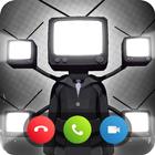 Skibidi TV Man Prank Call icône