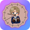 BTS Jimin Clock Live Wallpaper