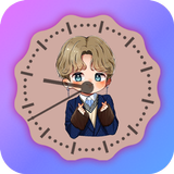 BTS Jimin Clock Live Wallpaper icon