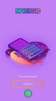 FNF Friday Night Keyboard LED Plakat