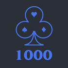 1.000 (tysiąc) gra w kartya ikona