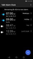 Talk! Alarm Clock تصوير الشاشة 1