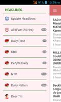 Kenya News App الملصق