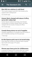 Kenya Newspapers تصوير الشاشة 1