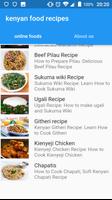 Kenyan Recipes Plakat