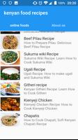 Kenyan Recipes পোস্টার