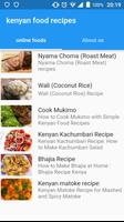 Kenyan Recipes Screenshot 1