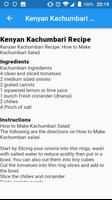 Kenyan Recipes Screenshot 2