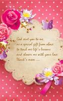 Adorable Love Quotes for Mom پوسٹر