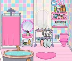 Toca Boca Pink Room Ideas ภาพหน้าจอ 3