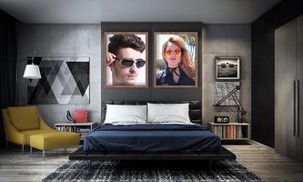 Bedroom Dual Photo Frames ảnh chụp màn hình 2