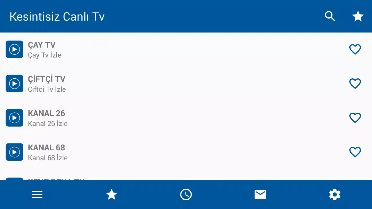 Android İndirme için Kesintisiz Canlı Tv APK