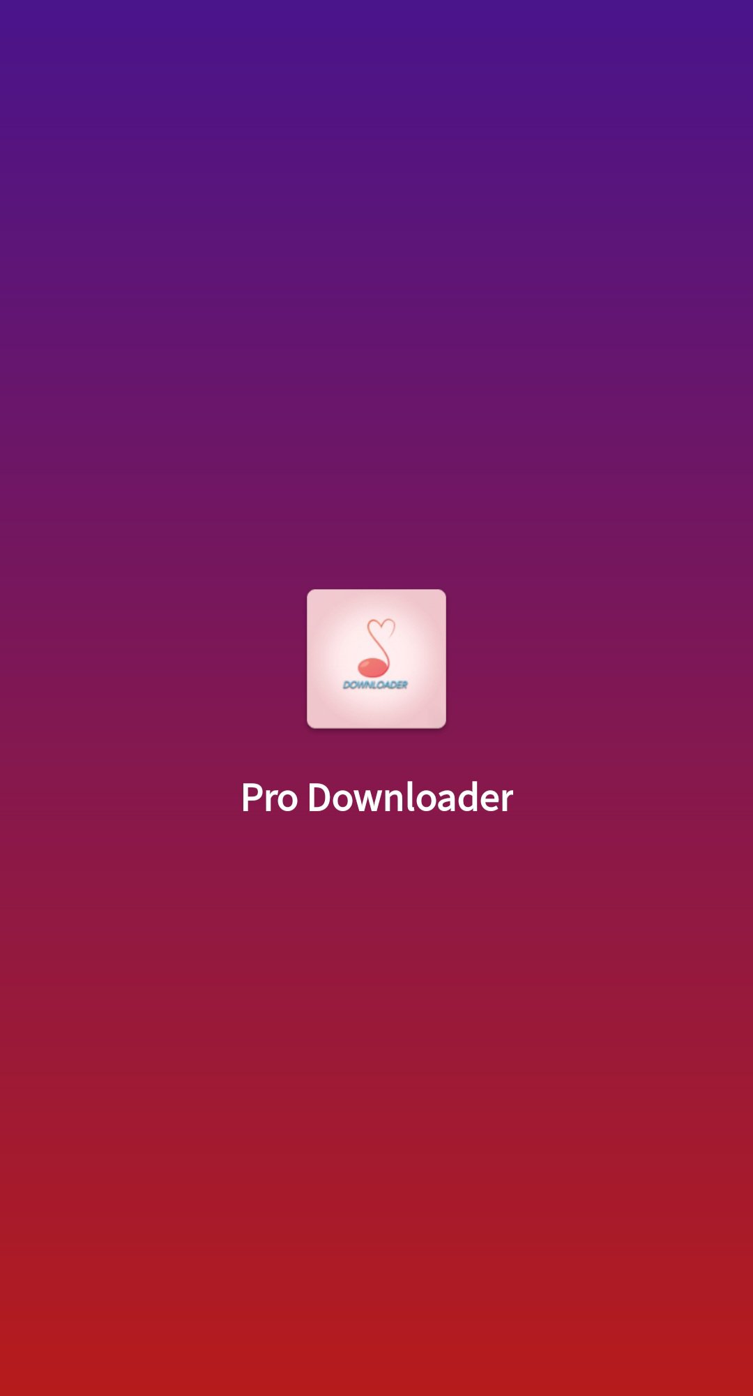 Descarga de APK de Pro Downloader para Android