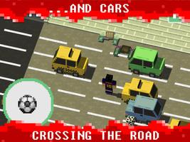 Crossy Football : Zombie Road screenshot 3