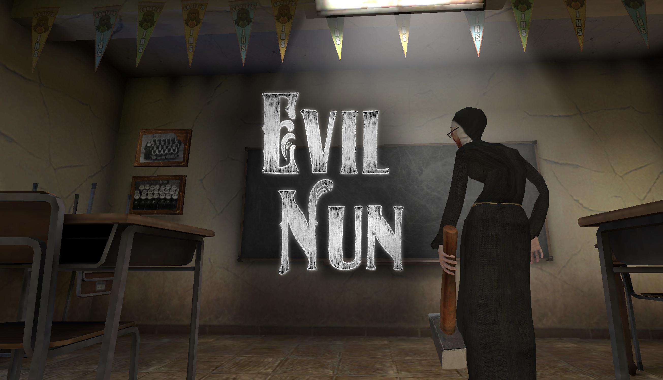 Evil Nun For Android Apk Download - possessed cat head possessed cat head roblox hd png