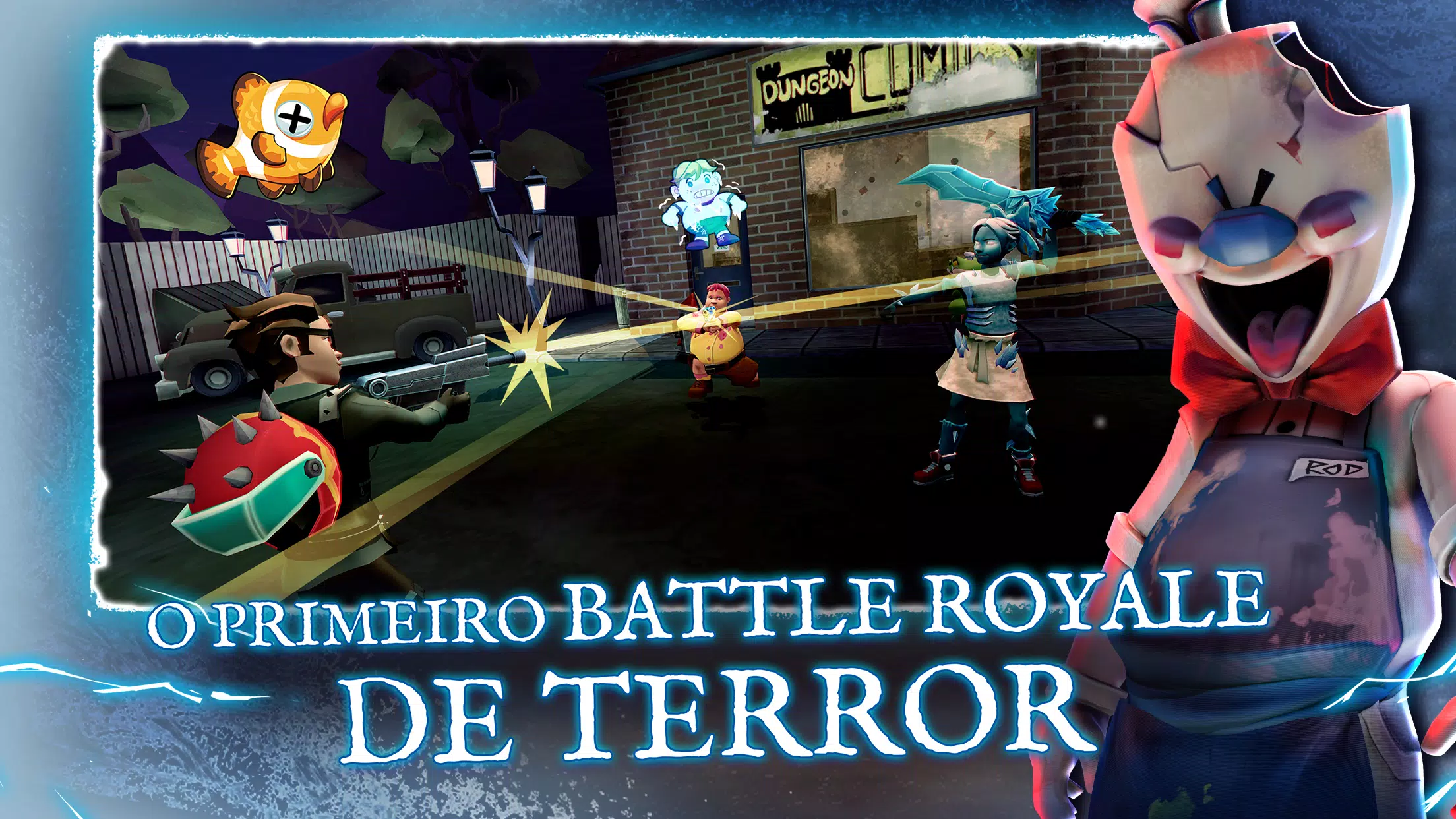 Horror Brawl O Melhor BattleRoyale Com Terror Multiplayer Para Android E  iOS + Download