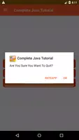 Offline Simple Java Tutorial ảnh chụp màn hình 6